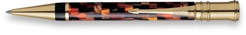 Parker Duofold International Check Amber Ballpen - penna a Sfera